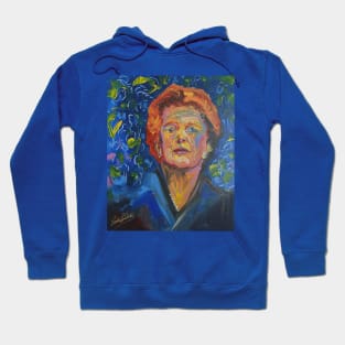 Margaret Thatcher colourful portrait Hoodie